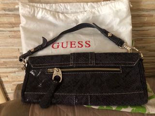 Borsa Guess in pelle nera