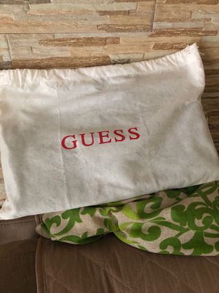 Borsa Guess in pelle nera