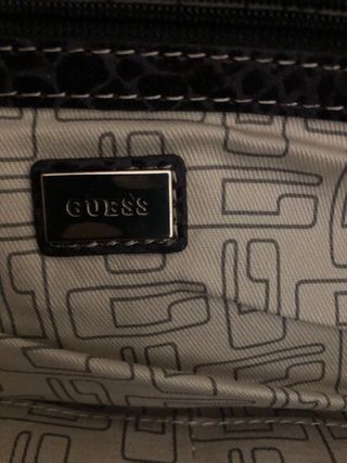 Borsa Guess in pelle nera