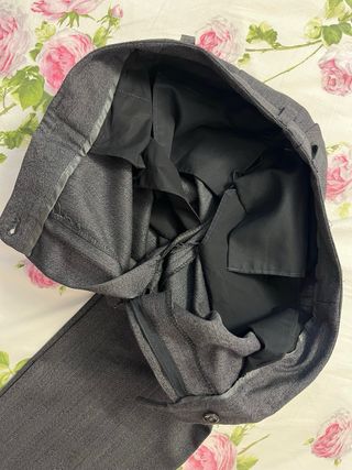 Pantaloni sartoriali donna grigi