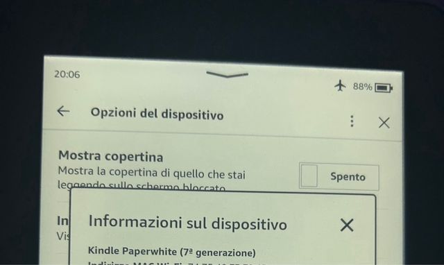 Amazon Kindle 7ª Generación Negro