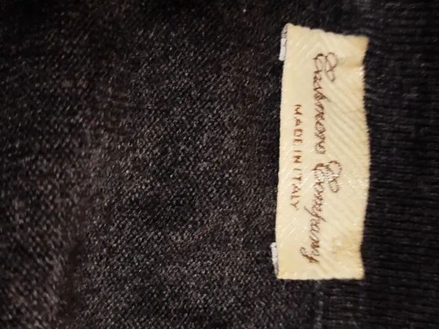 Maglione uomo cashmere, lana e seta grigio