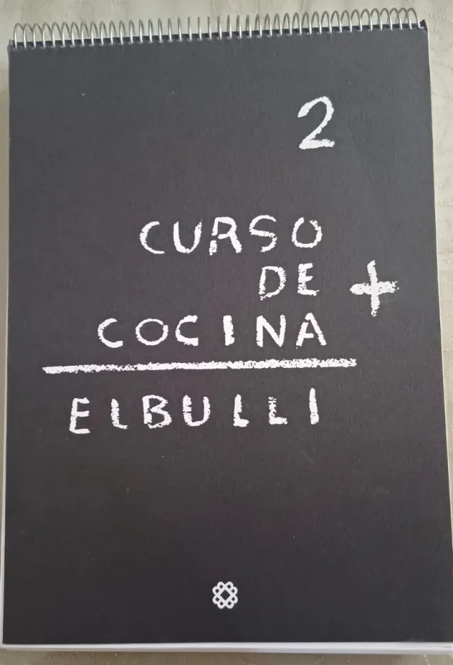 Recetario original Curso Cocina El Bulli 2 NUEVO