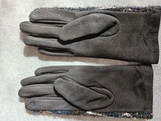 Guanti pile caldi con paillettes