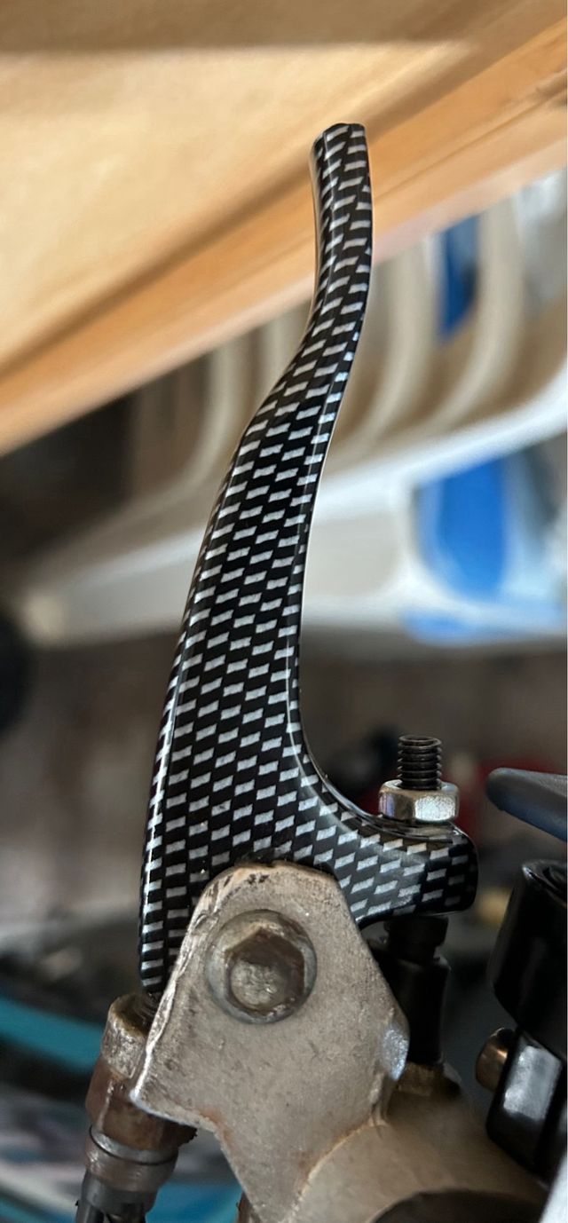 Manetas TNT Tuning Carbono Derbi