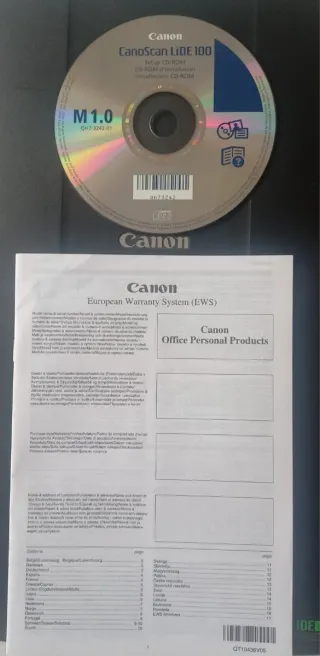 Scanner Canon LIDE 100