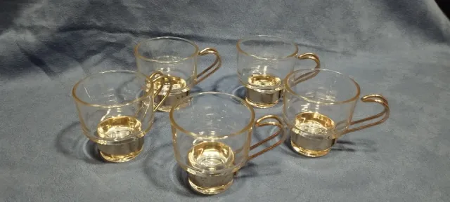 Set 5 Bicchieri Caffè/Punch Vetro