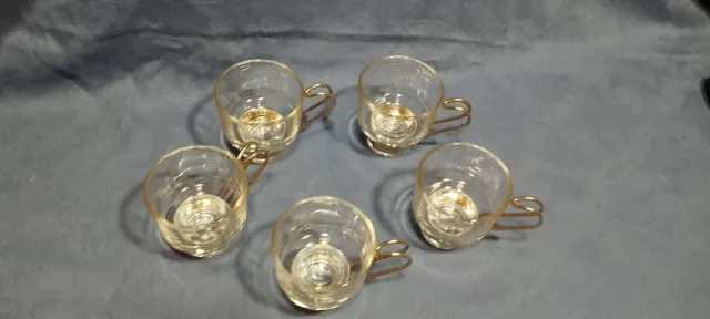 Set 5 Bicchieri Caffè/Punch Vetro