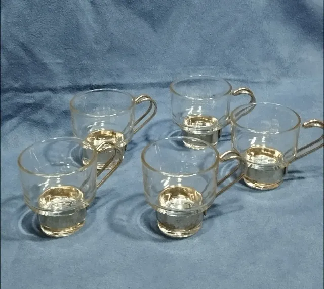 Set 5 Bicchieri Caffè/Punch Vetro