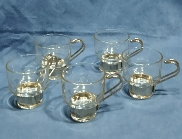 Set 5 Bicchieri Caffè/Punch Vetro