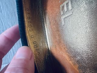 Bailarinas Chanel Negro y Dorado