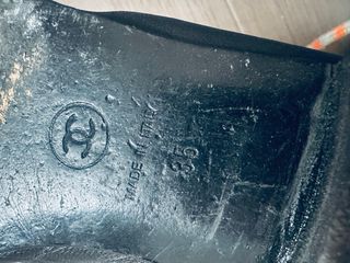 Bailarinas Chanel Negro y Dorado