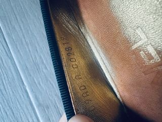 Bailarinas Chanel Negro y Dorado