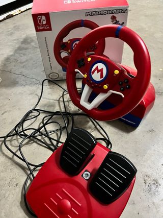 Volante Mario Kart Nintendo Switch/PC Rojo