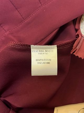 Minigonna Vanessa Scott rossa taglia M