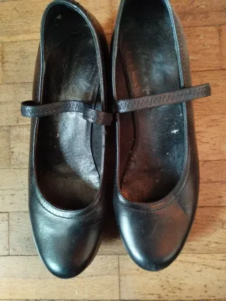 Zapatos de vestir negros talla 38