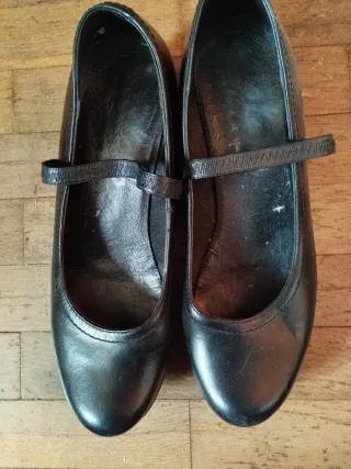 Zapatos de vestir negros talla 38