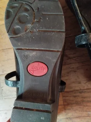 Zapatos de vestir negros talla 38