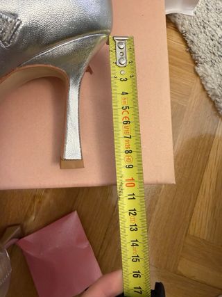 Zapatos Alma en Pena T. 38 Plata