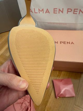 Zapatos Alma en Pena T. 38 Plata