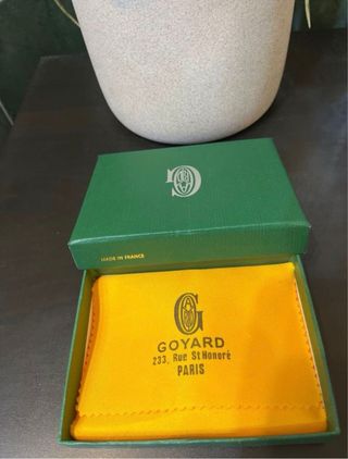 Tarjetero Goyard Marrón y Negro