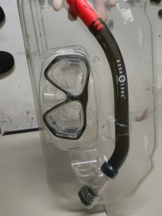 Gafas y Tubo Snorkel Aqua Lung