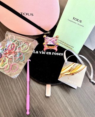 Anillo Tous Cocktail Rosa Vermeil Descatalogado