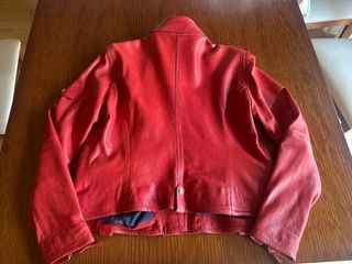 Cazadora Piel Rojo Lollipop