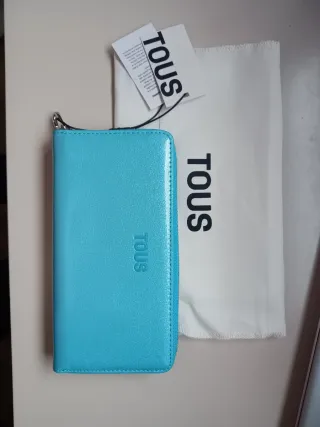 Cartera TOUS Azul Turquesa NUEVA