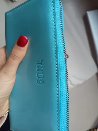 Cartera TOUS Azul Turquesa NUEVA