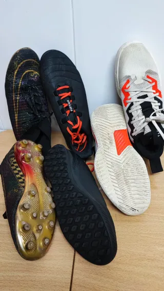 Lote de 3 pares de zapatillas deportivas talla 41