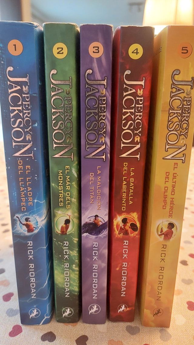 1- El último héroe del olimpo 2-la batalla del lab