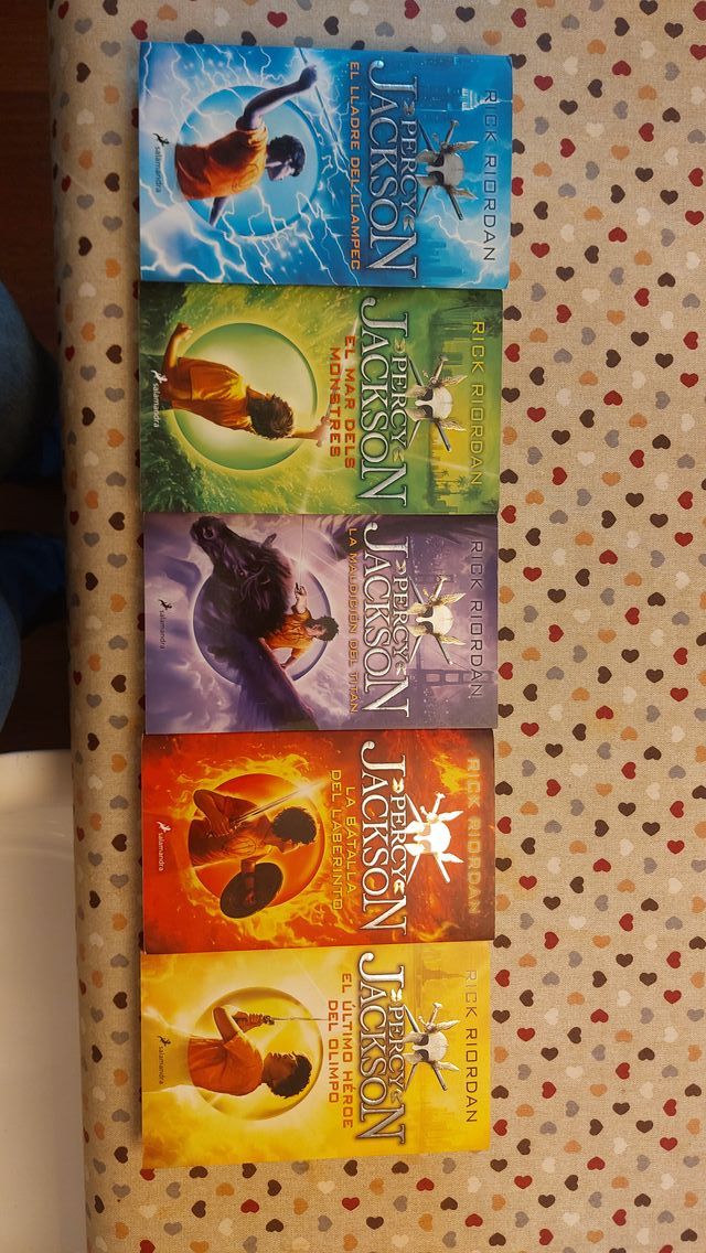 1- El último héroe del olimpo 2-la batalla del lab