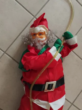 Babbo Natale grande con corda