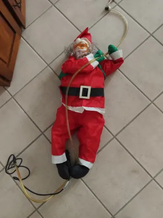 Babbo Natale grande con corda