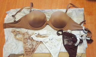 Conjunto sujetador + 3 tangas Intimissimi