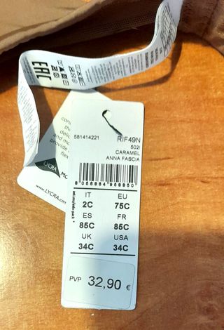 Conjunto sujetador + 3 tangas Intimissimi