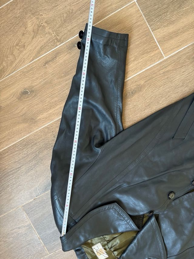 Chaqueta Piel Oversize Vintage Talla 44