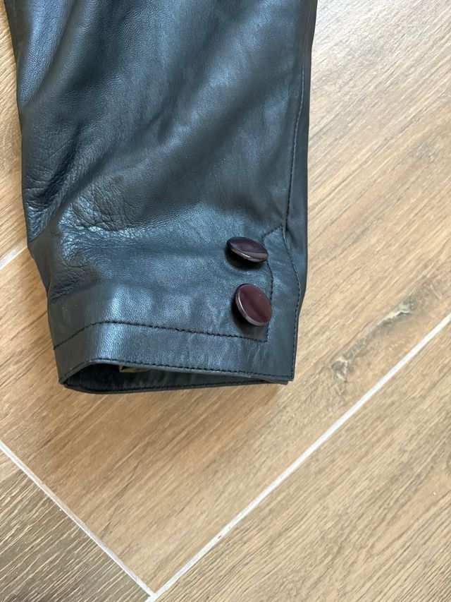 Chaqueta Piel Oversize Vintage Talla 44