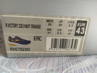 Zapatillas Joma R.Victory 2303 Azul Naranja