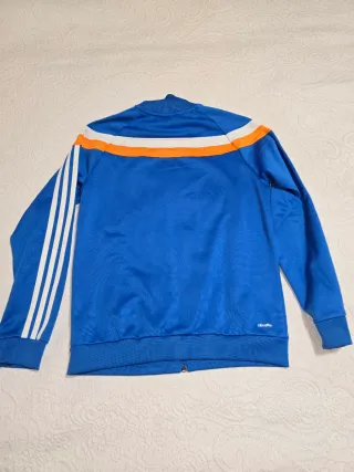 Chaqueta Real Madrid Adidas niño azul naranja