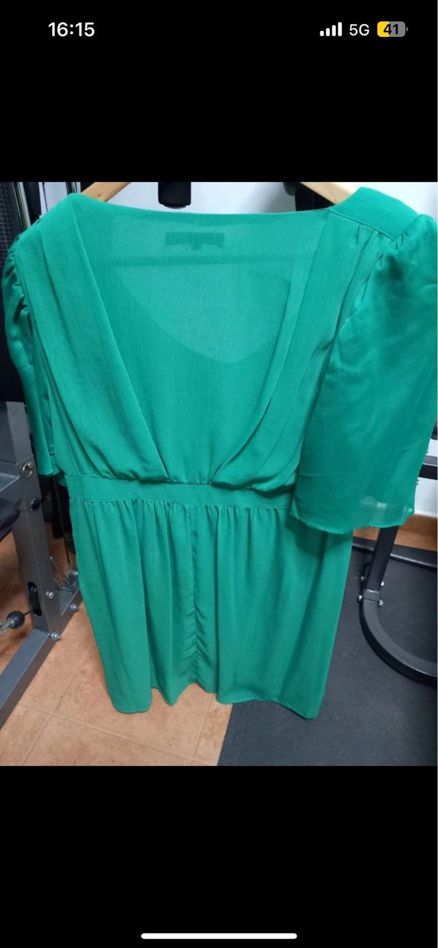 Vestido verde DANDARA XL