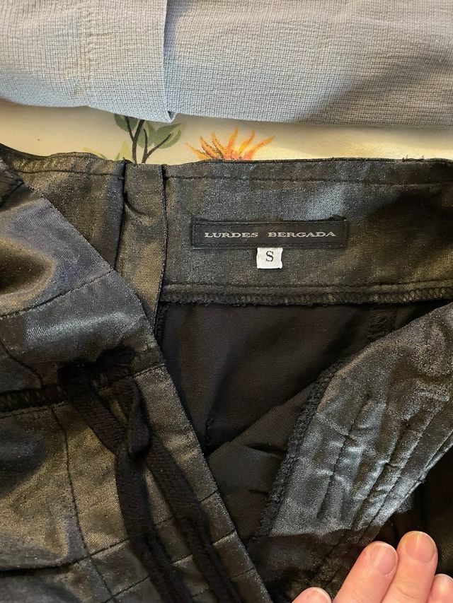 Falda pantalón Lurdes Bergada encerada