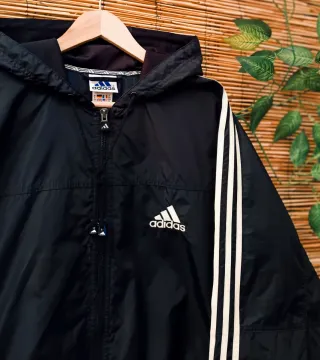 Chaqueta Cortavientos Vintage Adidas XL