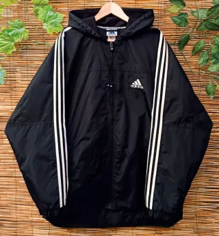 Chaqueta Cortavientos Vintage Adidas XL