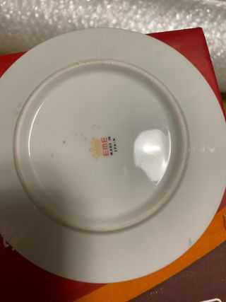 3 Antichi piatti decorativi