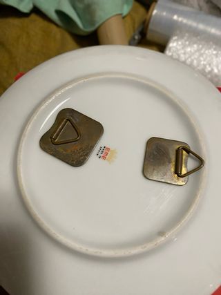 3 Antichi piatti decorativi