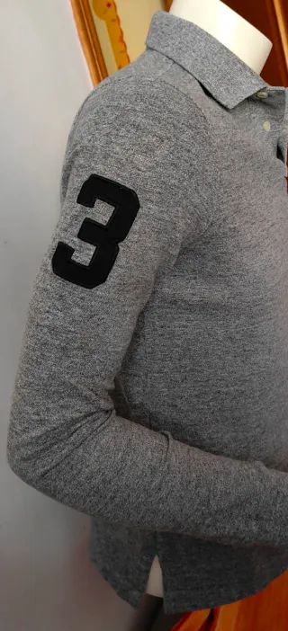 Polo Ralph Lauren Gris Talla S