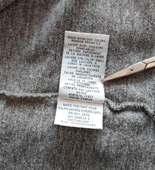 Polo Ralph Lauren Gris Talla S