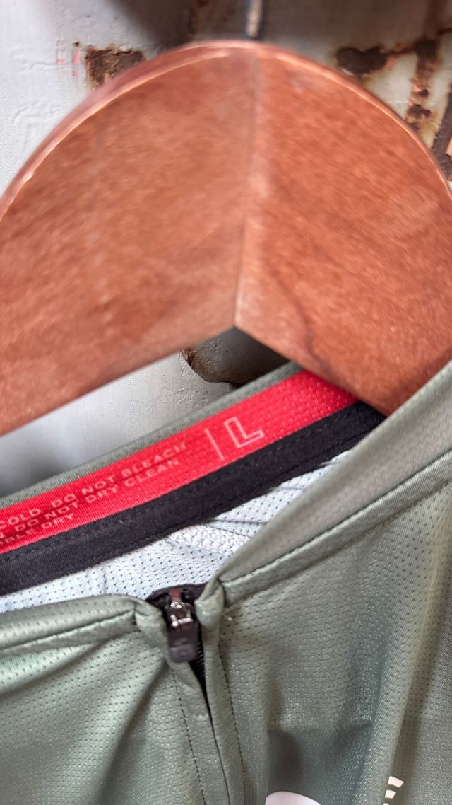 Camiseta de ciclismo Siroko tamanho L verde